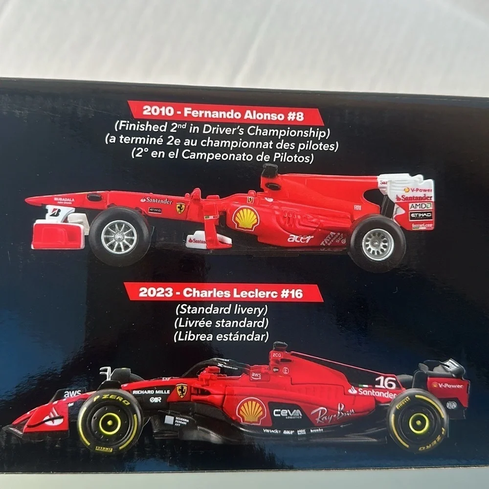New Bburago 1:43 Ferrari Formula Racing Die-cast Model 6-pack